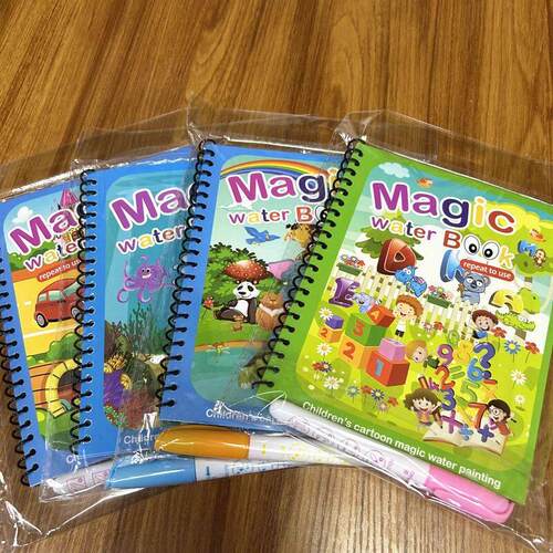 Water Coloring Book Magic Colourful Drawing Books for Kids R