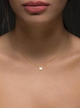 Necklaces for Women Chain Initial Charms Necklace Pendant Me