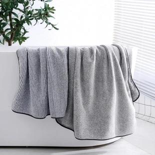 1PCS Thickened Bath Towels for The Body Microfiber Towel for