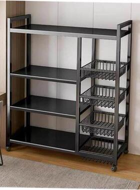 kitchen accessories Multi-layer pot storage rack Layering in