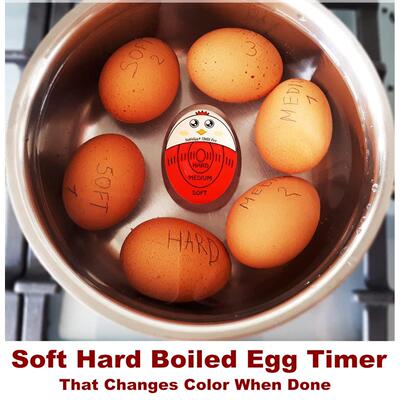 Egg Timer for Boiling Eggs Boiler Indicator Color Changing