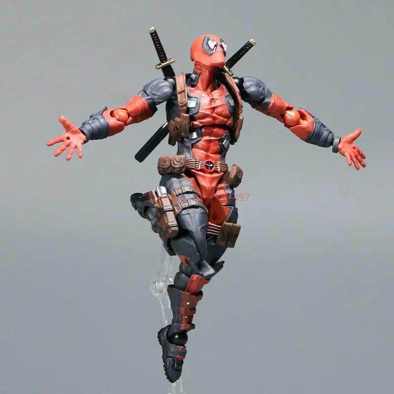 Revoltech Yamaguchi Deadpool Action Figure, Marvel Legends J