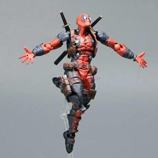 Action Deadpool Yamaguchi Marvel Legends Figure Revoltech