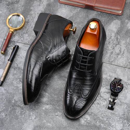 Man Business leather shoes Men