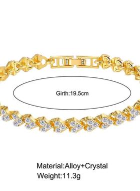 Diamond Bracelets simple bangle zircon bracelet 钻石锆石手炼