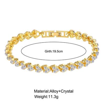 Diamond Bracelets simple bangle zircon bracelet 钻石锆石手炼
