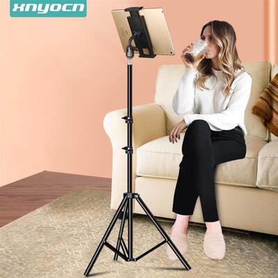 Adjustable Tablet Tripod Floor Stand Holder for 4-13 iPad