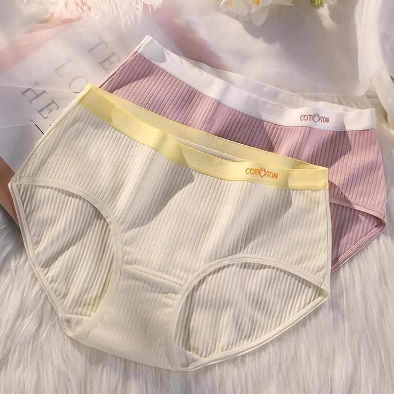 Women Seamless Hipster Cotton Underwear Plus Size Panties裤 - 实物图