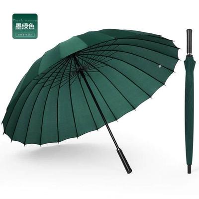 strong umbrella big men 24骨伞 foldable wind anti storm sun