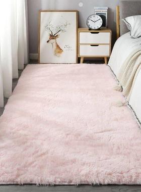 Carpet, bedroom bed blanket Nordic plush floor mat,cushion