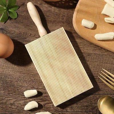 Italian Fantes Gnocchi Board Wood Kitchen Baking Tool Pasta