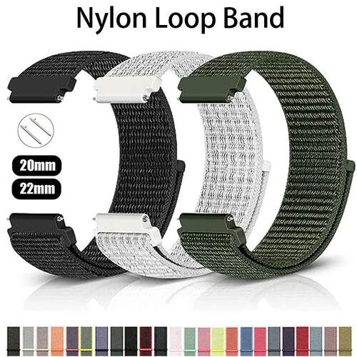 Nylon Loop For Samsung Galaxy Watch 6 4 classic5 Proactive 2