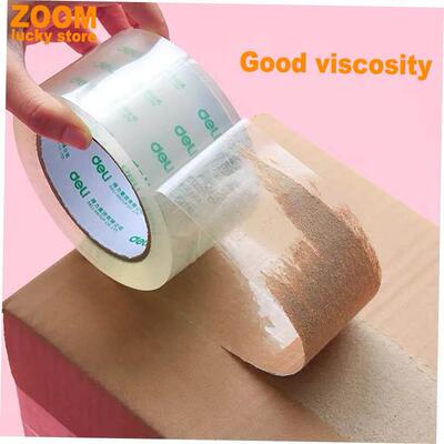 6pcs Transparent tape packing tape delivery packaging tapes