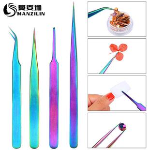 Nail Art Tweezer Eyelash Nail Sticker Rhinestones Picker Too
