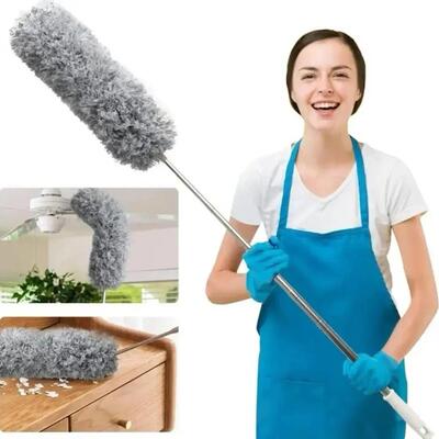 Retractable Duster Stainless Steel Long Handle Dusting Car C