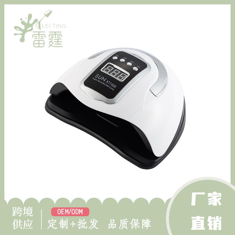 新款 SUNX11MAX美甲灯 280W手提式美甲光疗机66颗LED灯珠UV烤灯