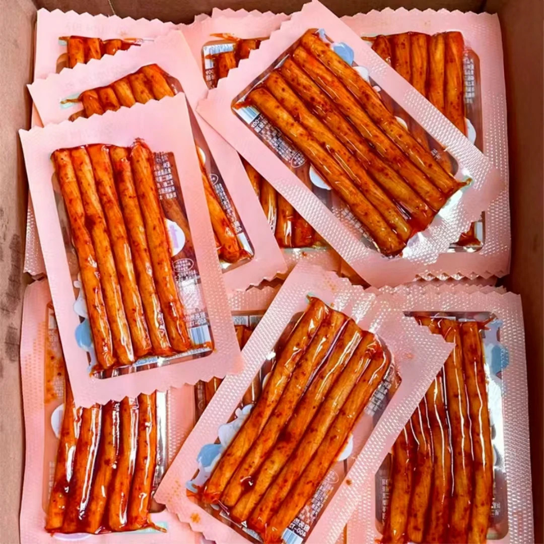 素牛筋辣条小包装儿时怀旧麻辣面制品豆筋香辣素食面筋休闲零食