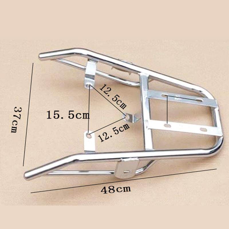 新国标永达方鹰电动车货架Y8尾箱架F6货架小金鹰尺寸16*12.5货架