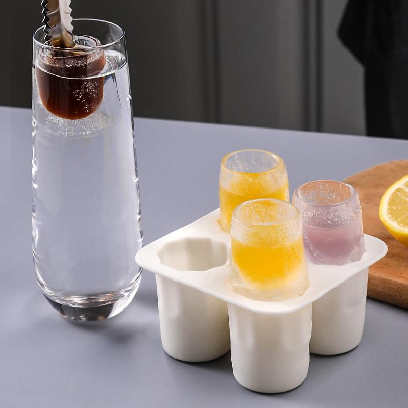 冷冻冰块酒杯模具瀑布冰