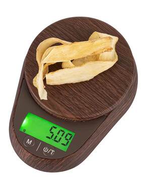 茶叶克秤500g/0.1g电子称木纹精准黄金称克数珠宝秤0.01g