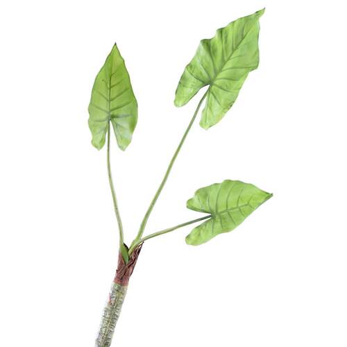源头厂货高档仿真绿植橱窗造景婚庆装饰家居摆件仿真PU海芋叶