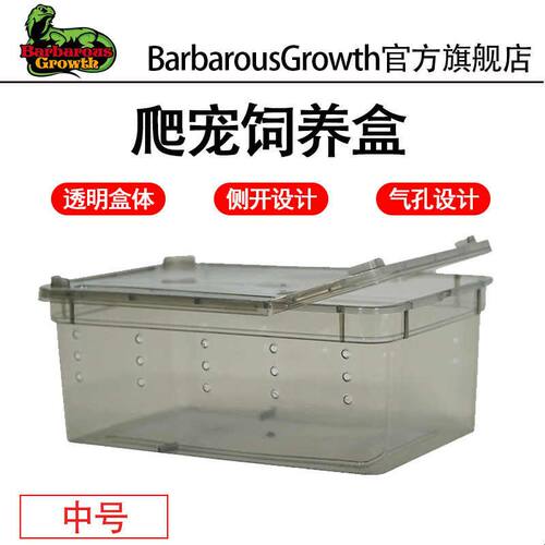 新品爬虫饲养盒饲养箱带盖爬宠箱宠物蛇蜘蛛蝎守宫蜗牛昆虫龟缸鱼
