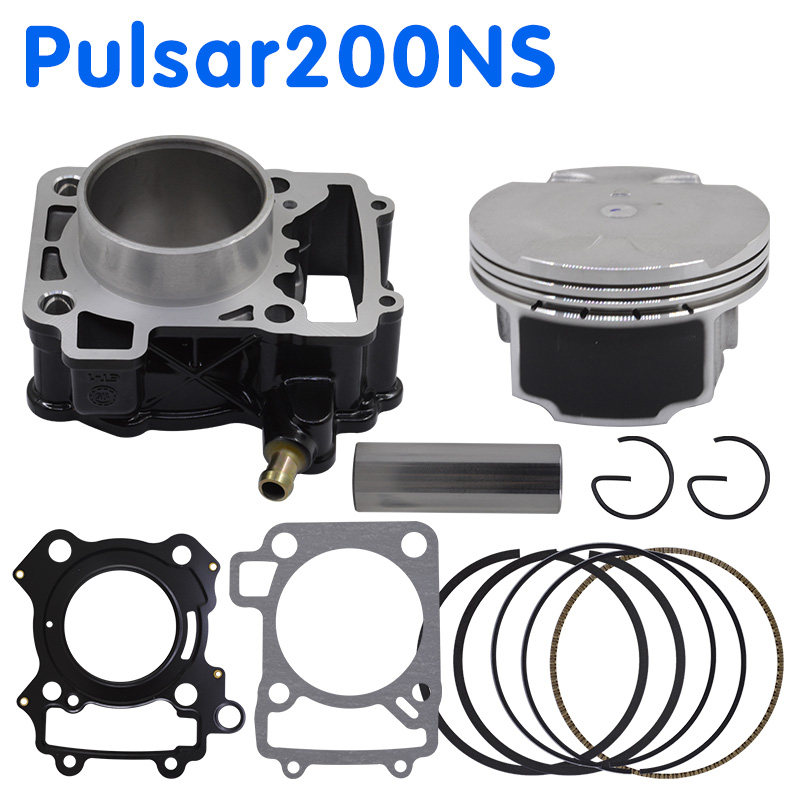 巴甲杰PULSAR200NS套缸活塞环垫片总成72mm销17四气门水冷 出南美