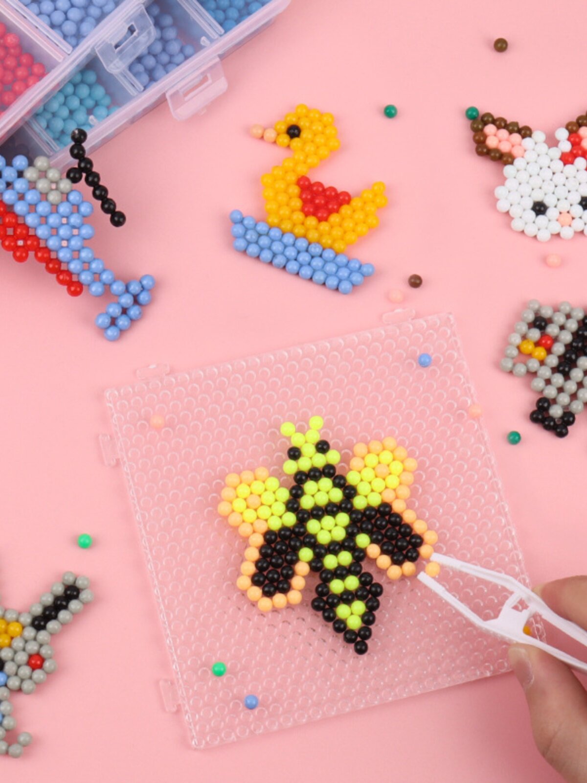 매직 워터 미스트 매직 비즈 남성과 여성을위한 어린이 날 선물 DIY 수제 크리 에이 티브 어린이  유치원 장난감 매직 비즈