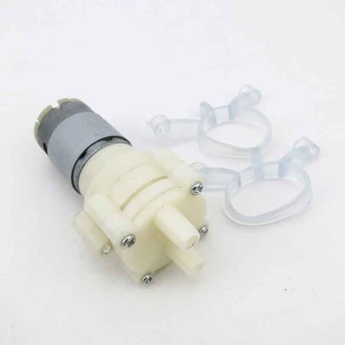 r385直流隔膜泵自吸微型小水泵笔记本水冷5 6 12 v迷你鱼缸抽水机