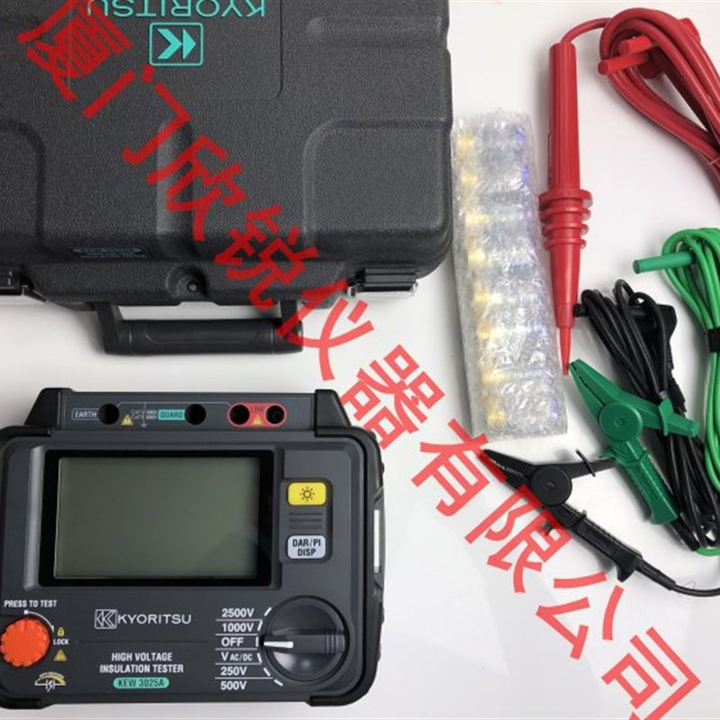 3025A高压兆欧表绝缘电阻测试仪KEW3025A