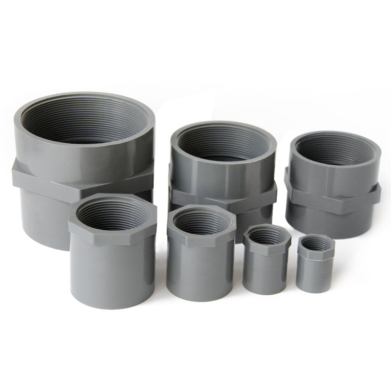 PVC内牙直接给水管内丝螺纹直接20 25 32 40 50 63 75 90 110