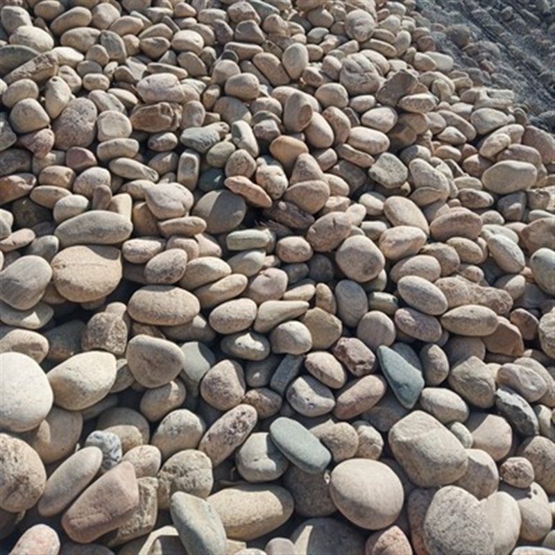 江西鹅卵石滤料河滩石河卵石地暖豆石砾石水洗石子庭院园林铺路石