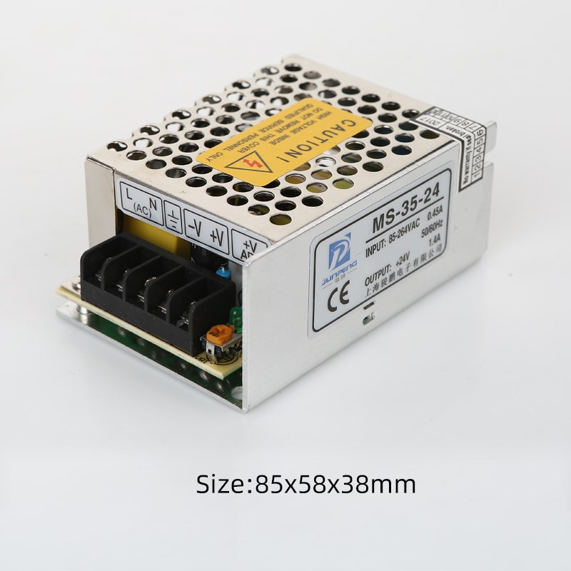 骏鹏开关电源12V3A2A24V1.5A5VC7A直流变压器监控LED灯供电S-35W