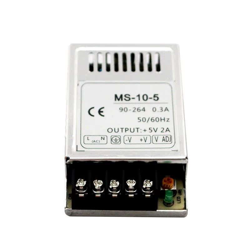 直流5V2A 电源 10W5V 12V1A 24V开E关电源 MS-10-5 220V转DC5V