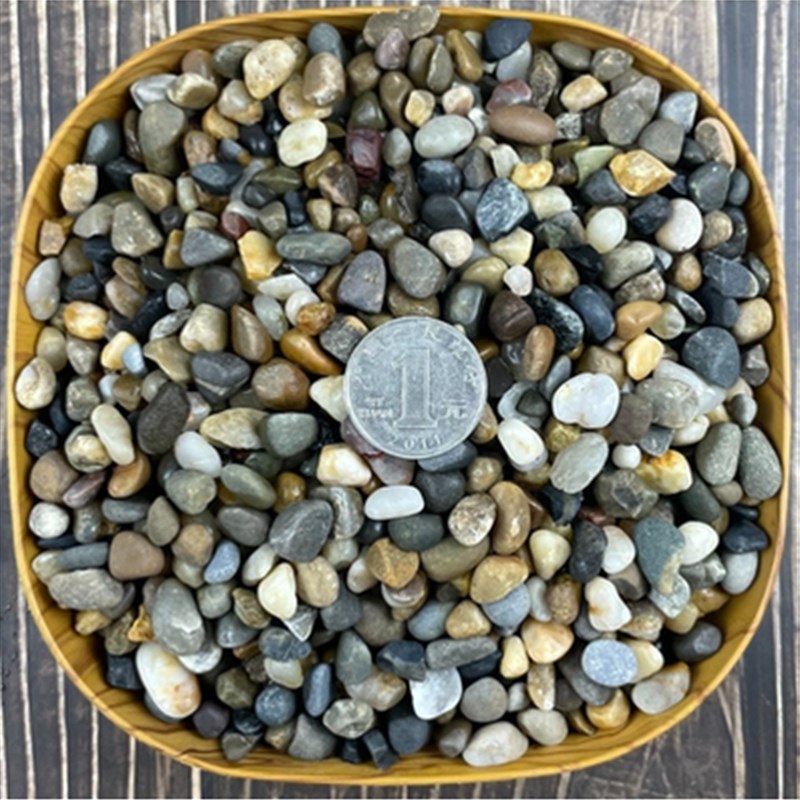 四川豆石天然鹅卵石铺路地暖专用豆石找平回填小石子滤料