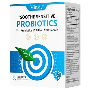 美国vinsic文斯可舒敏鼻敏感蔓越莓复合益生菌60粒