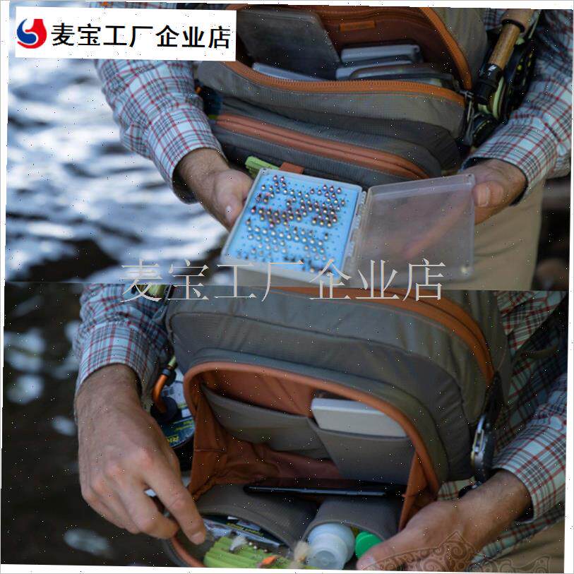 国进口fishpond钓s鱼包双肩单肩腰包胸包绑带行李路亚包飞蝇烧FP\