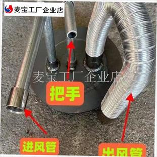 取暖热风炉盖热风机炉p取暖器热风炉配件静音风机农村取暖热风炉\