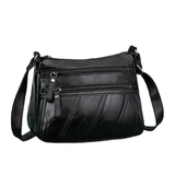 Универсальная сумка на одно плечо, рюкзак, из натуральной кожи