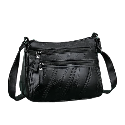 Универсальная сумка на одно плечо, рюкзак, из натуральной кожи