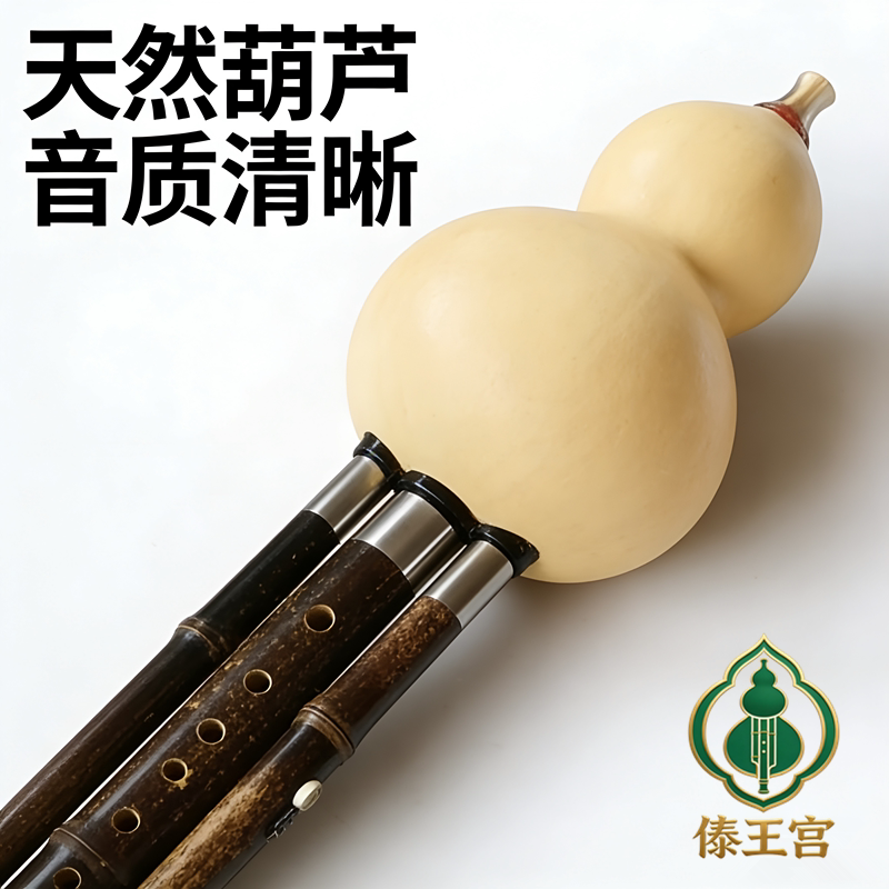 云南梁河紫竹葫芦丝C降B调初学成人学生入门考级演奏级葫芦丝乐器