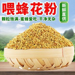 花粉喂蜂新粉优质天然2024新油菜杂粉蜂粮中蜂专用饲料装 养蜂颗粒