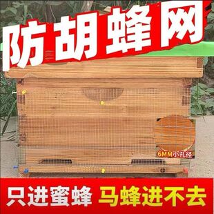 防马蜂网不锈钢丝网防胡蜂网保护蜜蜂专用养蜂工具蜂箱防虎头蜂网