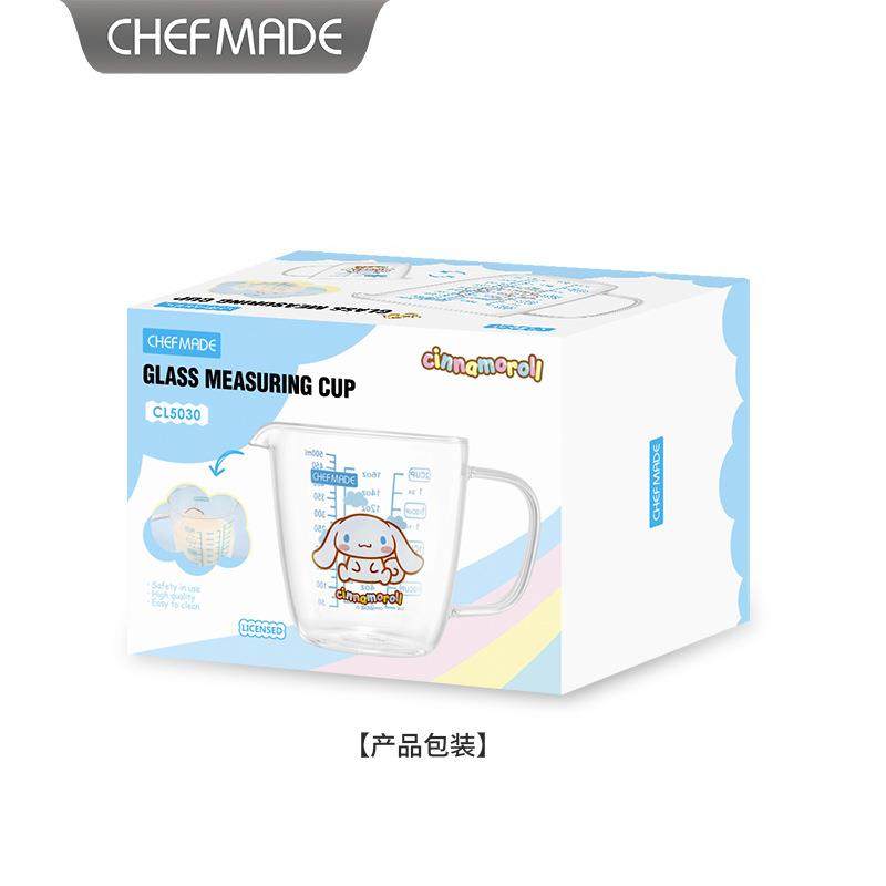 玉桂狗500毫升大容量牛奶杯卡通喝水杯子ins风卡通玻璃牛奶杯