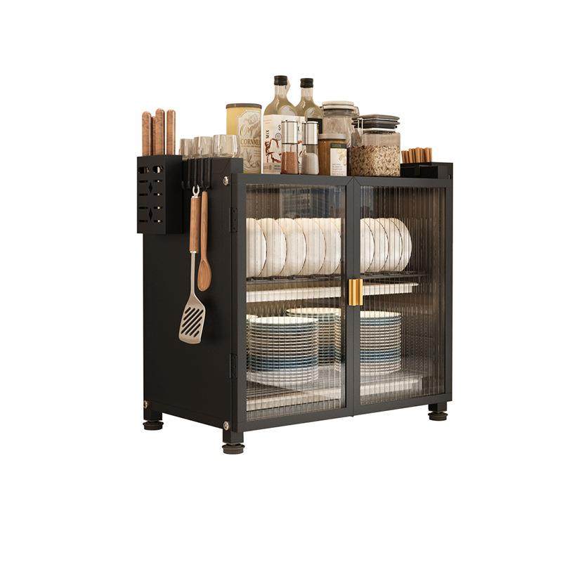 厨房柜子储物柜家用台面收纳碗柜带门置物架多层碗碟厨房置物架,收纳整理,书桌收纳置物架,淘宝优惠券,粉丝福利购,淘宝优惠卷