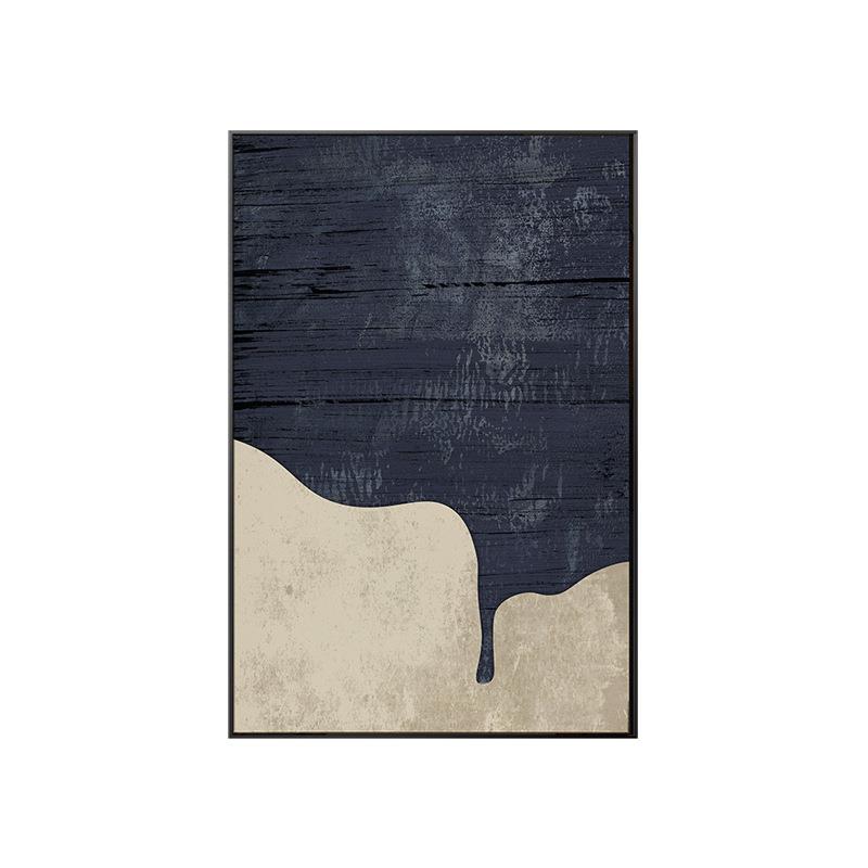 山海北欧玄关装饰画轻奢山水客厅大幅挂画现代简约抽象落地壁画