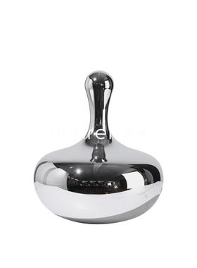 现代简约玻璃水滴保龄球造型摆件样板房间客厅电视柜软装饰品摆设