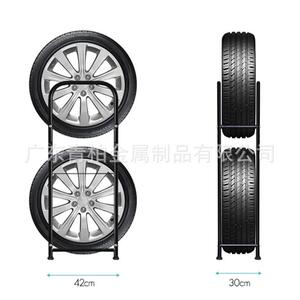 汽车轮胎展示架轮毂架子4s汽车用品展示架置物架瑜伽球货架