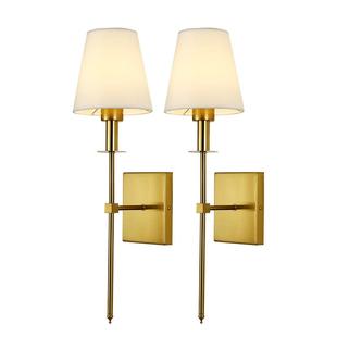 新款免布线充电壁灯美式客厅过道楼梯布罩壁灯酒店客房床头灯