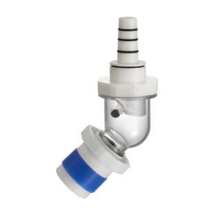 45度墙排下水器三通接头专用防臭下水管45度厨房排水管密封塞